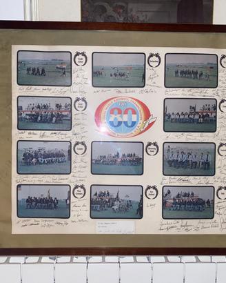 Campionati Mondiali acrobazia aerea 1980 autografi