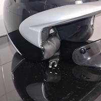 Tuta giacca + pantalone e casco jet airflow bmw