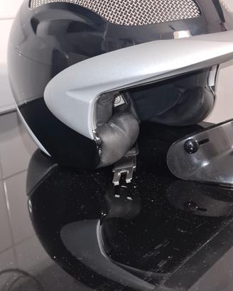 Tuta giacca + pantalone e casco jet airflow bmw