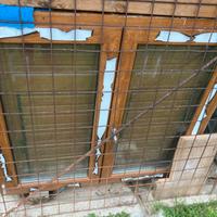 Finestre pvc marrone