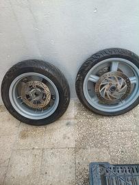 ruote complete scarabeo  light 400-500 