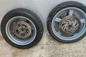 ruote complete scarabeo  light 400-500 