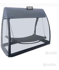 amaca matrimoniale con zanzariera 