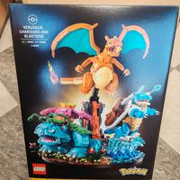 LEGO 72153 Pokemon Venusaur, Charizard e Blastoise