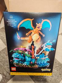 LEGO 72153 Pokemon Venusaur, Charizard e Blastoise