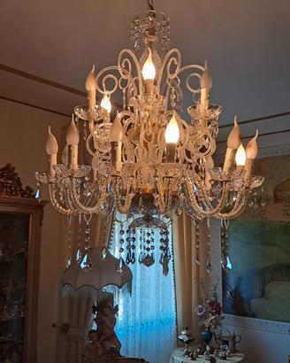 Lampadario di Swarovski 18 luci