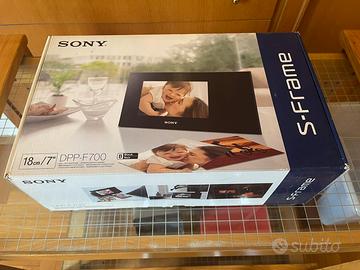 Cornice digitale Sony S-Frame 7” (DPF-F700) nuova