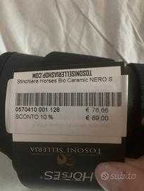 Stinchiere Horses bio ceramic Nero