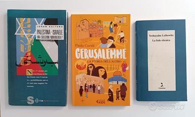 3 libri lotto Palestina/Israele
