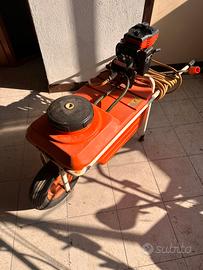 Motopompa carriola irroratrice trattamenti/diserbi