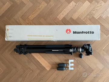 Treppiedi Manfrotto 055XPROB con testa 804RC2