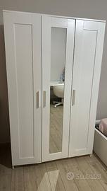 Armadio Brimnes 3 ante bianco