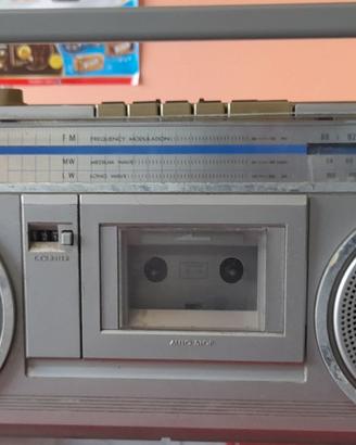 JVC Radio Cassette Recorder RC - 363L vintage