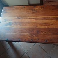 tavolino in legno massello