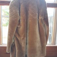 giacca corta visone color marrone