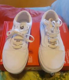 Vans Authentic bianche originali – Taglia 36