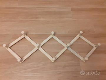 Appendiabiti estensibile shabby