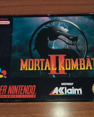 Mortal Kombat 2 (SNES Super Nintendo)