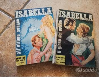 Fumetti vintage erotici Isabella