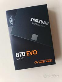 SSD SAMSUNG 870 EVO 500GB SIGILLATO