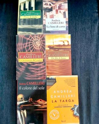 6 libri nuovi Andrea Camilleri