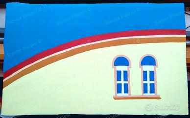 Quadro di Simone Piazzesi - FINESTRE (2024)