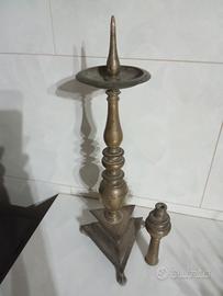 Antico candelabro Primi 900