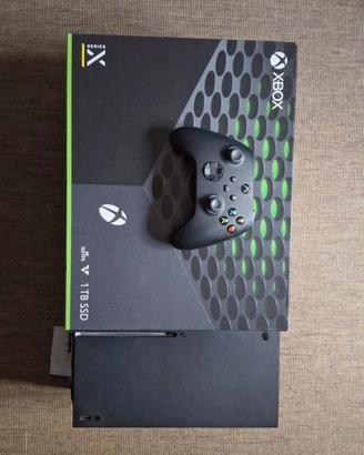 Xbox series x 1 TB +  cuffie omaggio +  scatola 