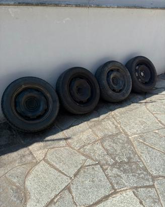 Cerchi + Gomme + Copricerchi originali Citroën