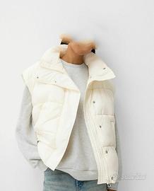 Gilet imbottito oversize donna