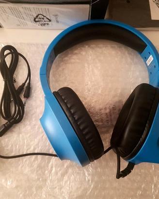 Cuffie Headset Sades Spirits Blu Playstation Xbox