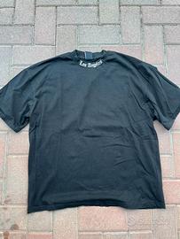 T-Shirt Oversize "Los Angeles" - Nero