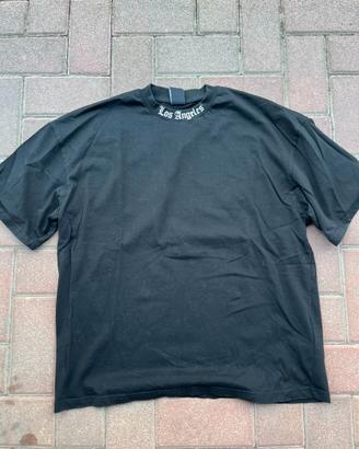 T-Shirt Oversize "Los Angeles" - Nero
