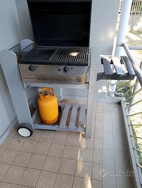 barbecue a gas