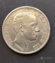 1 lira 1902 argento