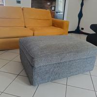 Divano 200cmx90cm e pouf contenitore