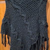 poncho invernale donna 