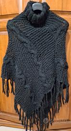 poncho invernale donna 