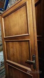 Porta da interni legno massello rovere 