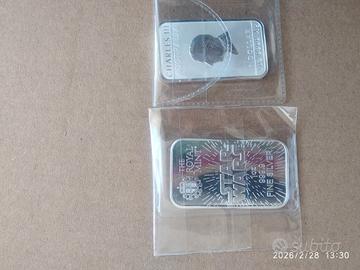 lingotto oncia argento 31.100 