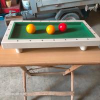 modellino di biliardo da competizione 