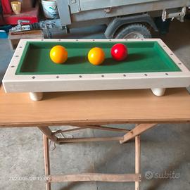 modellino di biliardo da competizione 
