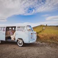 Noleggio Volkswagen T2 Pulmino del 1977 per Eventi