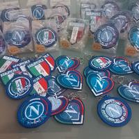 Portachiavi Napoli Campione d'Italia fatto a mano