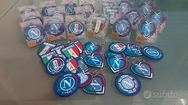 Portachiavi Napoli Campione d'Italia fatto a mano