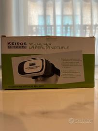 Visore VR Keiros Tech per Smartphone-Nuovo!