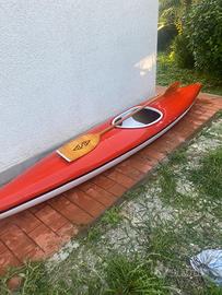 Canoa in vetroresina