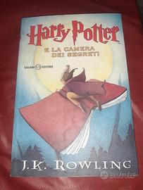 libro harry potter e la camera dei segreti