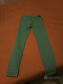 Pantaloni verdi taglia 27Hollywood trading company