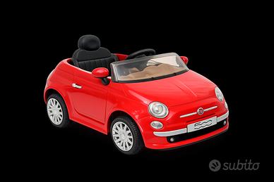 FIAT 500 elettrica per bambini originale 